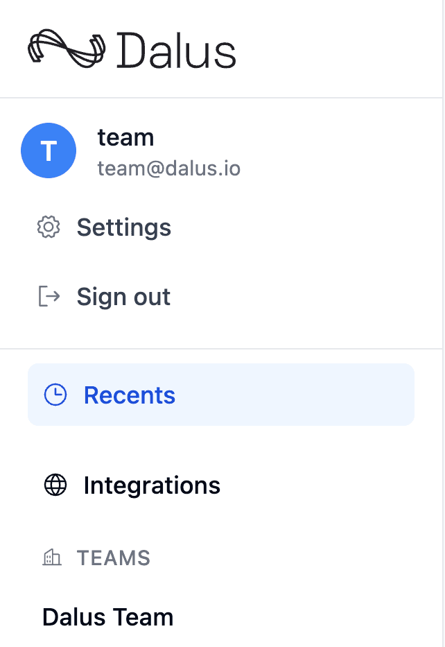 Thumbnail: recents page overview